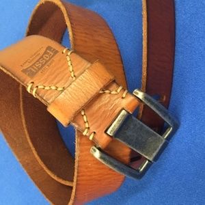 Fossil Unisex  Belt size 36 cowhide leather